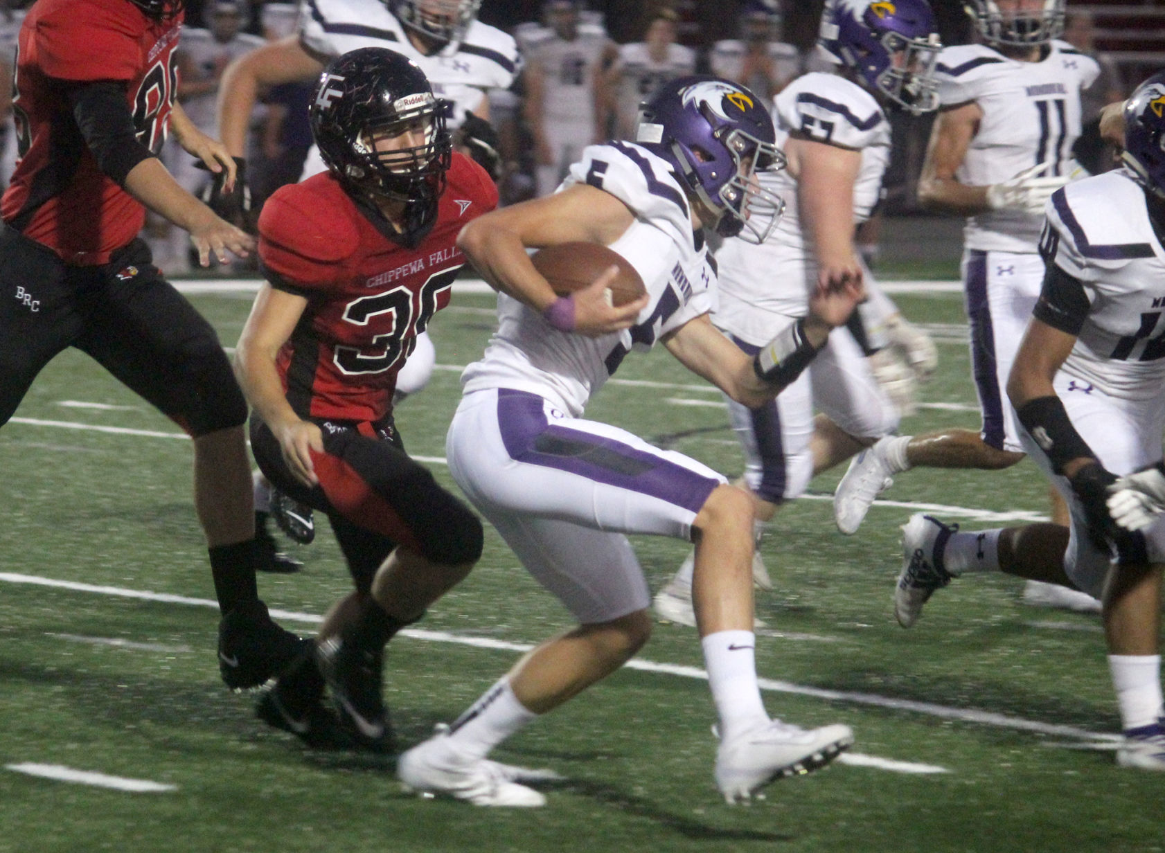 Eau Claire Memorial at Chi-Hi football 9-20-19